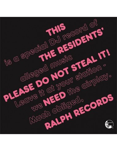 Residents : Please Do Not Steal It! (LP)