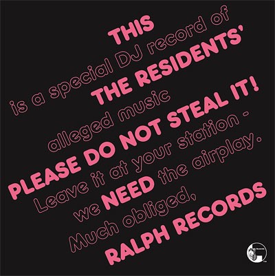 Residents : Please Do Not Steal It! (LP)