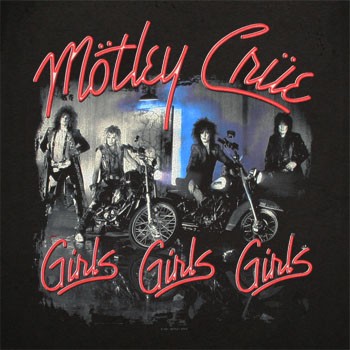 Mötley Crüe : Girls, Girls, Girls (LP)