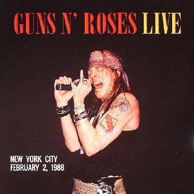 Guns n' Roses : LIve New York City Feb 2 1988 (LP)