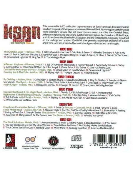 The KSAN Collection: San Francisco 1966-68 (6-CD)
