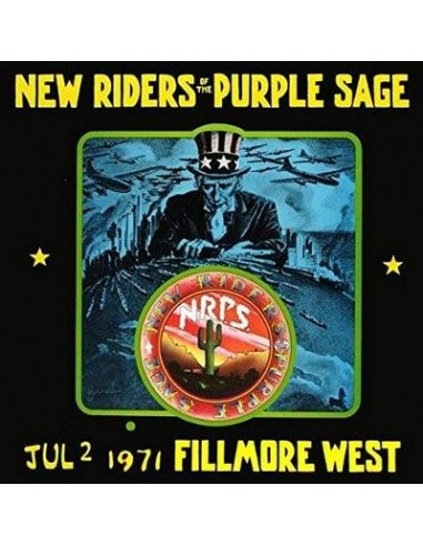 New Riders Of The Purple Sage : July 2nd 1971, Fillmore West (CD)
