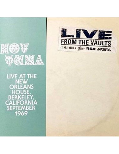 Hot Tuna : Live At The New Orleans House, Berkeley, CA Sept. '69 (2-LP) RSD 2018