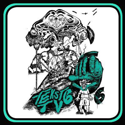 Teksti-TV 666 : Aidattu Tulevaisuus (LP) vihreä vinyyli