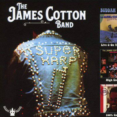 Cotton, James : Live & On The Move / High Energy / 100% Cotton (3-CD)