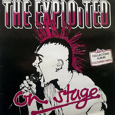 Exploited ‎: On Stage (LP)