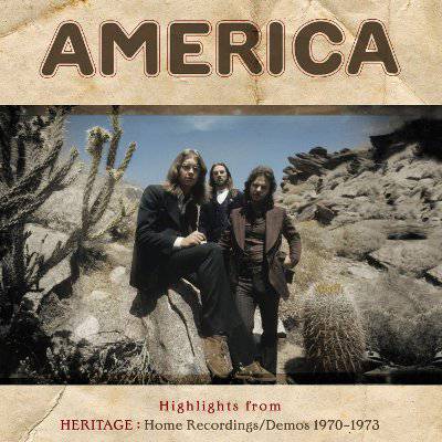 America : Highlights from Heritage, home recordings/demos '70-73 (LP)