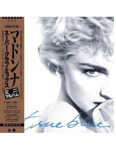 Madonna : True Blue Super Club Mix (12") RSD 2019 blue vinyl