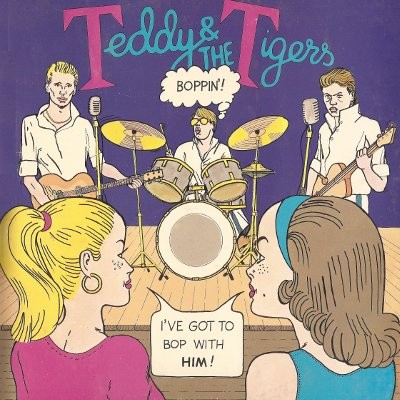 Teddy & The Tigers : Boppin' (CD)