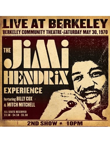 Hendrix, Jimi Experience : Live At Berkeley (2-LP)