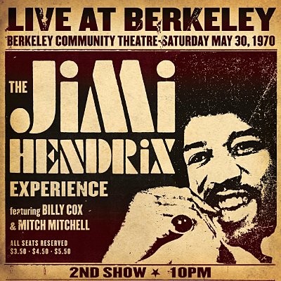 Hendrix, Jimi Experience : Live At Berkeley (2-LP)