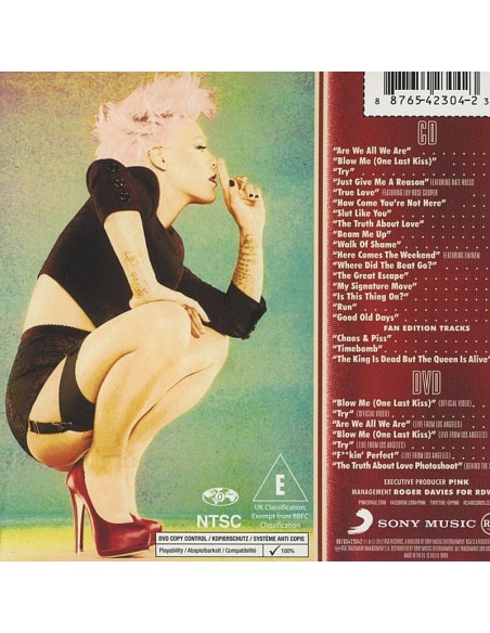 Pink : The Truth About Love - Fan Edition (CD)
