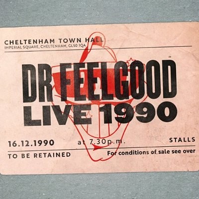 Dr. Feelgood : Live 1990 At Cheltenham Town Hall (LP)