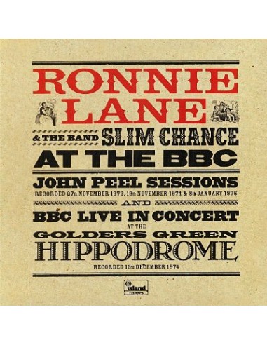 Lane, Ronnie And Slim Chance : At The BBC (2-LP) RSD