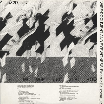 Wire : Document And Eyewitness (LP)