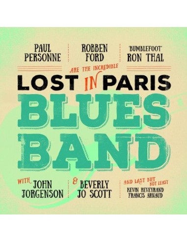 Ford, Robben : Lost in Paris Blues Band (CD)