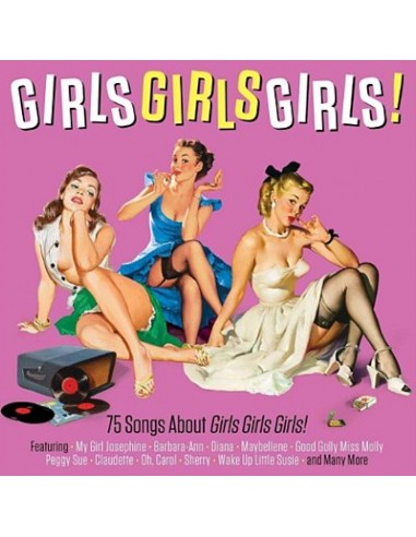 Girls Girls Girls - 75 songs about Girls (3-CD)