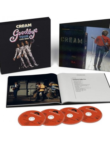 Cream : Goodbye Tour - Live 1968 (4-CD Box)