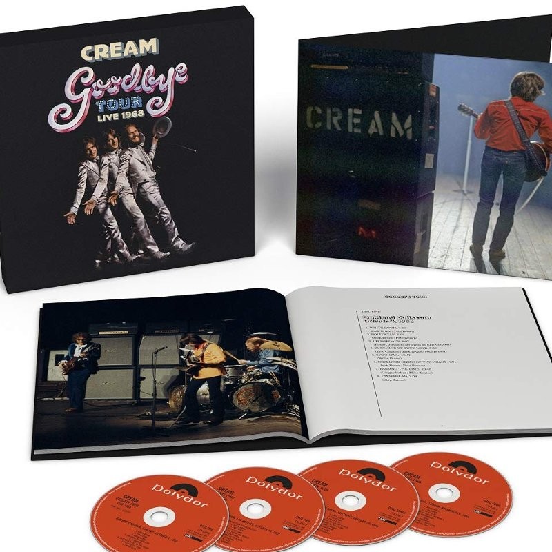 Cream : Goodbye Tour - Live 1968 (4-CD Box)