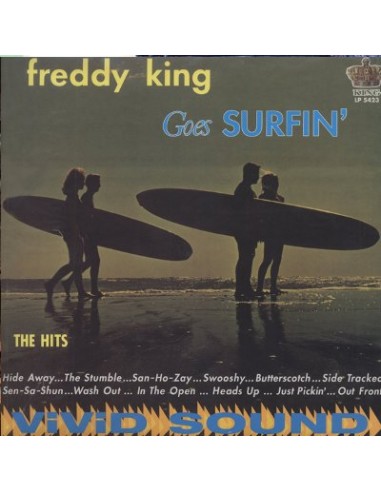 King, Freddy : Goes surfin' (LP)