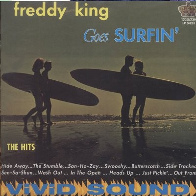 King, Freddy : Goes surfin' (LP)