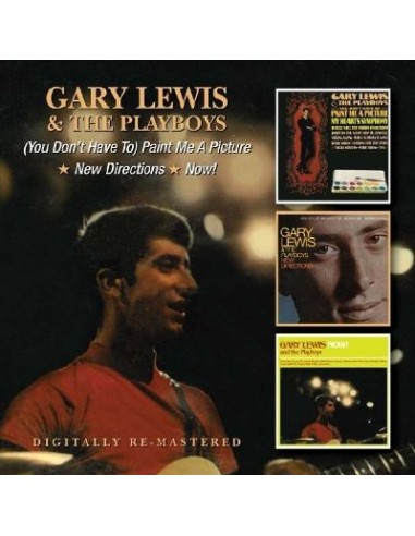 Lewis, Gary and the Playboys : (You Don't Have To) Paint me a picture / New directions / Now! (2-CD)