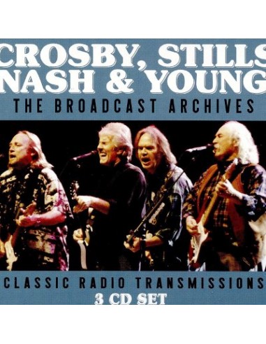 Crosby, Stills, Nash & Young : The Broadcast Archives (3-CD)