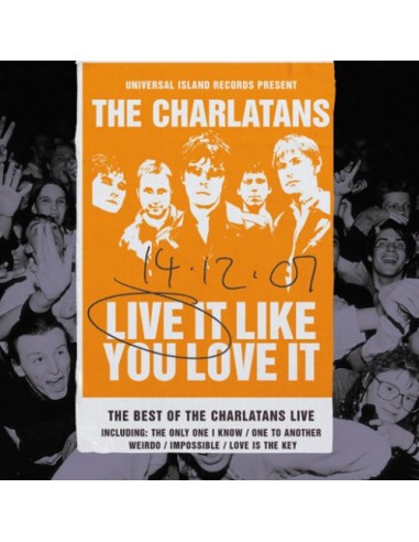 Charlatans : Live it like you love it (2-LP) RSD 2020