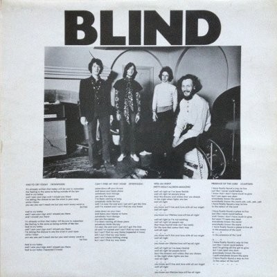 Blind Faith : Blind Faith (LP)