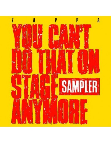 Zappa, Frank : You Can't Do That On Stage Anymore Sampler (2-LP) RSD 2020