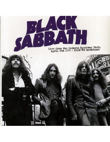 Black Sabbath : Live From The Ontario Speedway Park 1974 (LP)