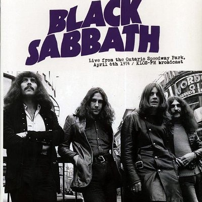 Black Sabbath : Live From The Ontario Speedway Park 1974 (LP)