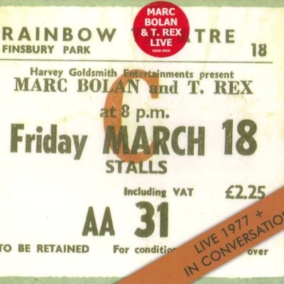 Bolan, Marc & T.Rex : Live 1977 + In Conversation (2-CD)