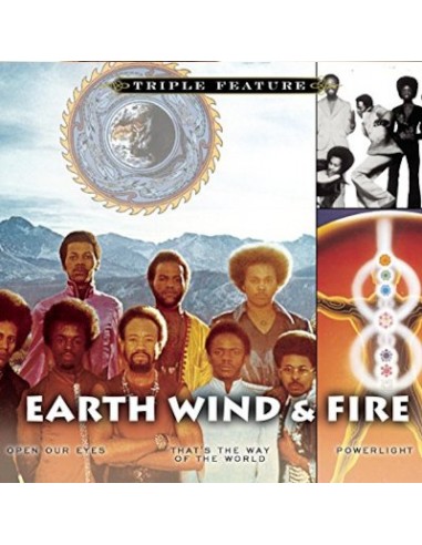 Earth, Wind & Fire : Open Our Eyes / That's The Way Of The World / Powerlight (3-CD)