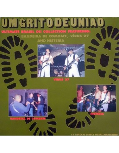 Um Grito De Uniao - Ultimate Brasil Oi! (LP)