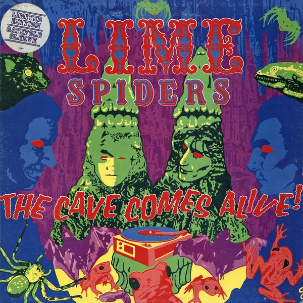 Lime Spiders : The Cave comes alive (LP)