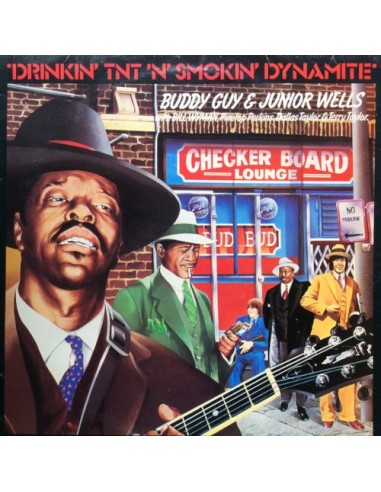 Guy, Buddy & Junior Wells : Drinkin' TNT 'n' Smokin' Dynamite (LP)