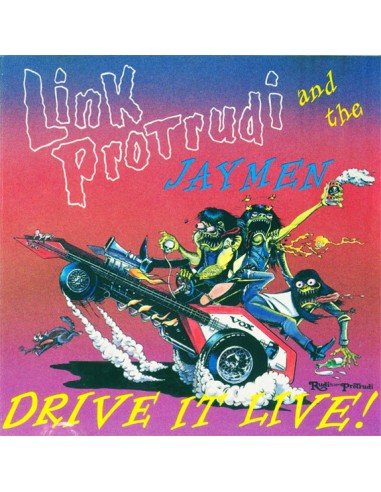 Protrudi, Link and the Jaymen : Drive it live! (LP)