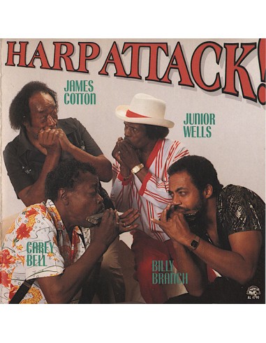 Cotton, Wells, Bell, Branch : Harp Attack! (LP)