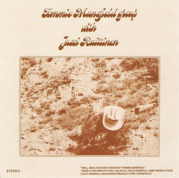 Mansfield, Tommie : Tommie Mansfield Group With Jussi Raittinen (LP)