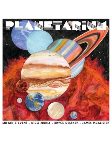 Stevens, Sufjan / Nico Muhly / Bryce Dessner / James McAlister : Planetarium (2-LP)