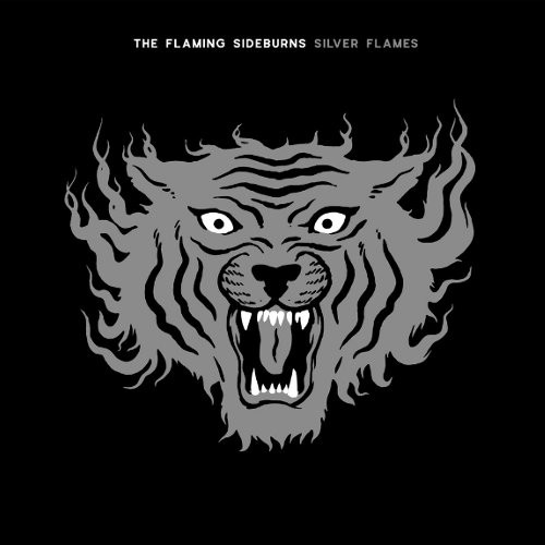 Flaming Sideburns : Silver Flames (LP) red vinyl