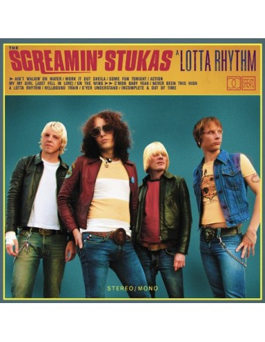 Screamin Stukas : A lotta rhythm (2-LP) musta