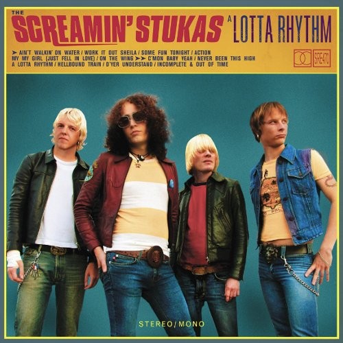 Screamin Stukas : A lotta rhythm (2-LP) musta