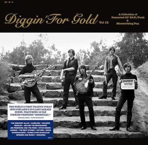 Diggin' For Gold Vol.12 - Finland's 60's lost garage scene (LP)