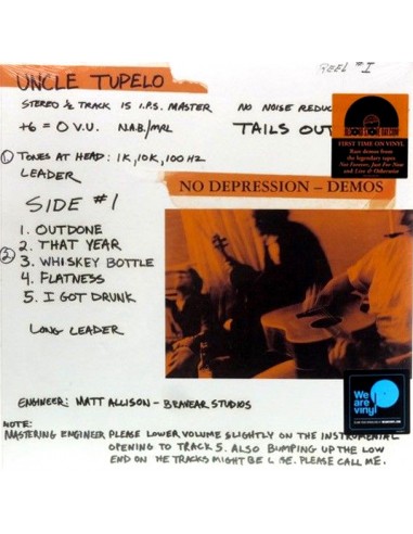 Uncle Tupelo : No Depression  - Demos (LP)