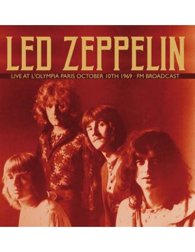 Led Zeppelin : Live at L'Olympia Paris October 10th 1969 (2-LP)