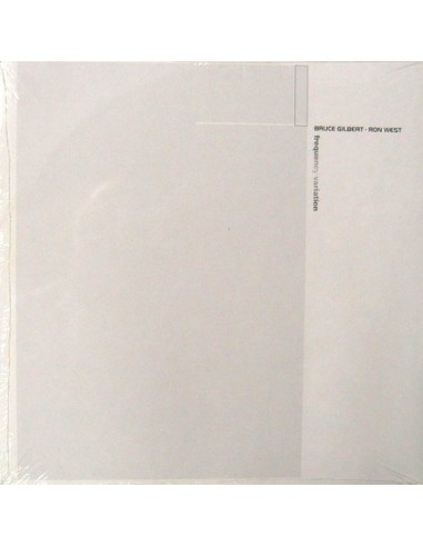 Bruce Gilbert / Ron West ‎: Frequency Variation (LP)