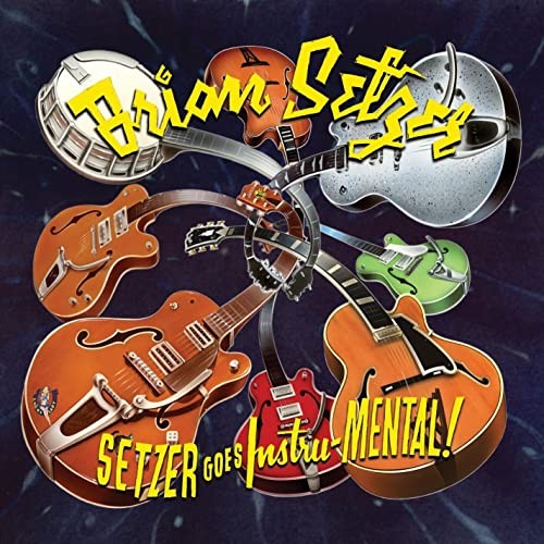 Setzer, Brian : Goes instru-mental (LP) splatter