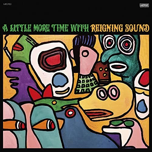 Reigning Sound : A little more time with (LP) yellow/green swirl